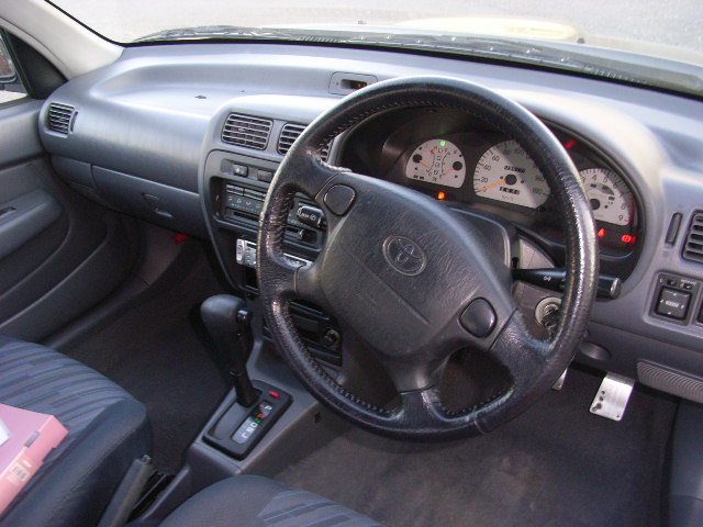starlet Glanza V inside view EP91 EP92 EP95